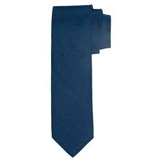 Profuomo Elegante Stropdas - Heren - Accessoires - Blauw - Maat: ONE Size Zijde