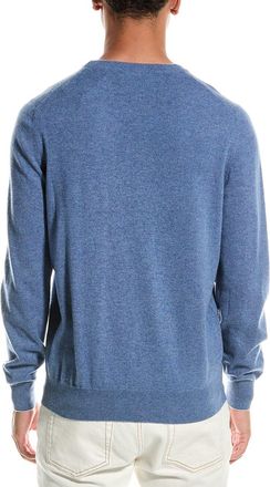 Brunello Cucinelli Wool Crewneck Sweater - Blue