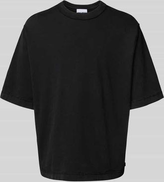 Review Boxy Fit T-Shirt mit Rundhalsausschnitt in Black, Gr&ouml;&szlig;e XS