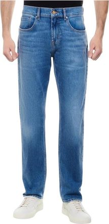 7 For All Mankind The Straight Jeans - - Jeans - Uomo - Blu - W38