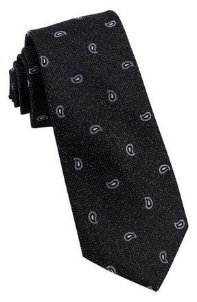 W.R.K Paisley Silk Tie in Black at Nordstrom Rack