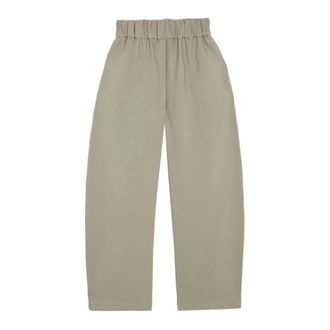 Cortana Dames, Broeken, Grijs, Maat: 2XS Linnen