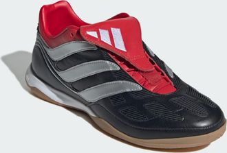 adidas adidas Performance Unisex Predator Precision Street Trainers - Black Leather - Size UK 6.5