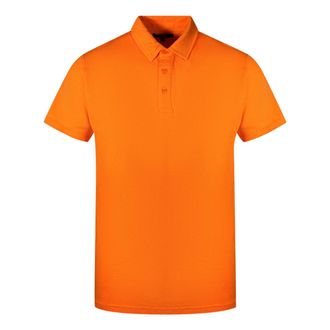 Cavalli Merkenlogo Oranje Polo Shirt