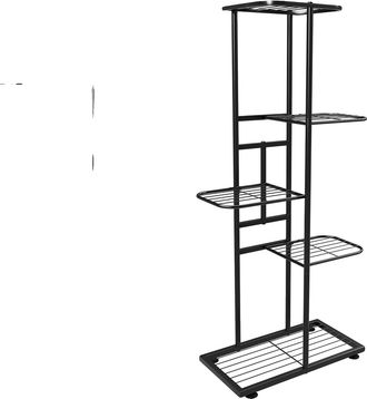 OEM Soporte Para Plantas, Dise&ntilde;o De Varios Niveles, Construcci&oacute;n De Metal Duradero, 5 Niveles De Hierro