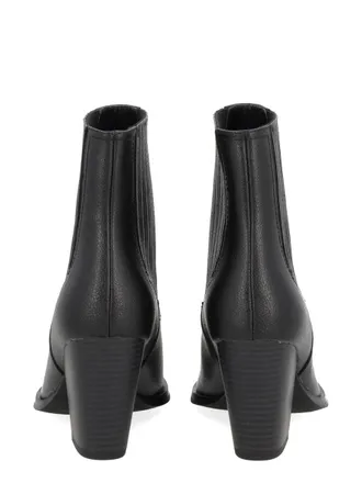 Versace Jeans Couture ABS Heel Boot - Black