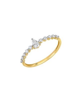 Carriere Jewelry 14K 0.32 Ct. Tw. Diamond Ring