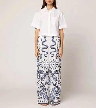 Cleobella Orion Wide Leg Pants In Verona Print