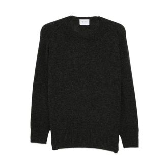 Be You Cashmere Ronde Hals Trui - Dames - Cashmere truien - Grijs - M - Kasjmier - Truien & Vesten