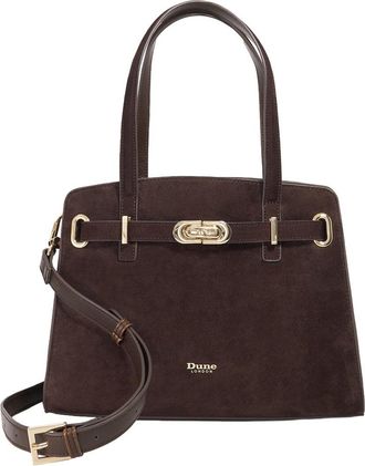 Dune London Dinidefine Suede Tote