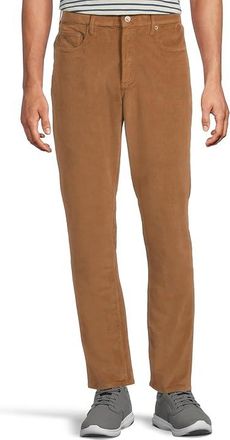 Faherty Stretch Terry Corduroy 5-Pocket Pants Mens Casual Pants Maple Brown : 40 32, Cotton/Elastane/Terry