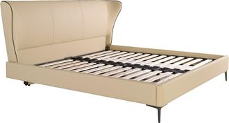 Angel Cerdá Cama polipiel color crema