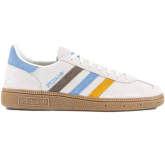 adidas Sneakers, male, White, Size: 3 2/3 US Handball Spezial Light Blue Earth Strata Sneakers