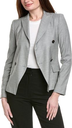 Eleventy Double-Breasted Wool-Blend Blazer