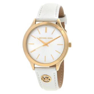 Michael Kors Slim Runway White Dial Ladies Watch MK7544