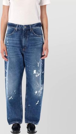 Polo Ralph Lauren denim trousers distressed belt loops