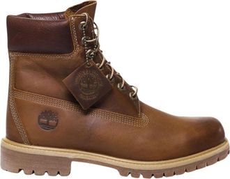 Timberland Waterdichte Premium Laars - Heren - Veterlaarzen - Bruin - 42 EU - Schoenen