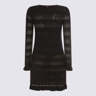 Twin-Set Womens Dresses Nero Vi Pa