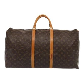 Louis Vuitton Pre-owned Weekend Bags, unisex, Brown, Size: ONE SIZE Pre-owned Keepall bag