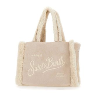 MC2 Saint Barth Colette Shearling - Dames - Handtassen - Wit - ONE Size - Tassen