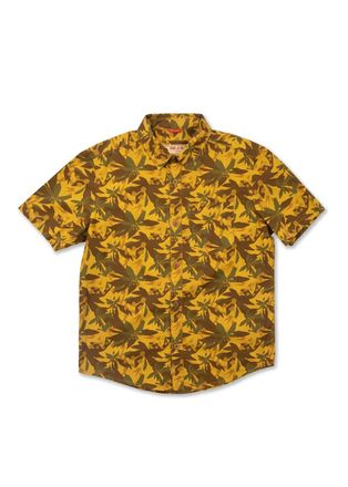 Iron And Resin Mens Sundown Shirt In Gold