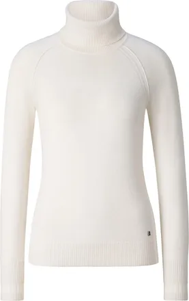 Bogner Vaiana pure new wool and cashmere jumper for women - Off-White - 34