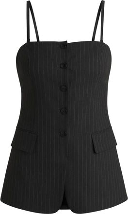 HUGO BOSS striped top - Grey
