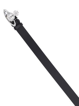 Vivienne Westwood Womens Belts Black Cow Leather