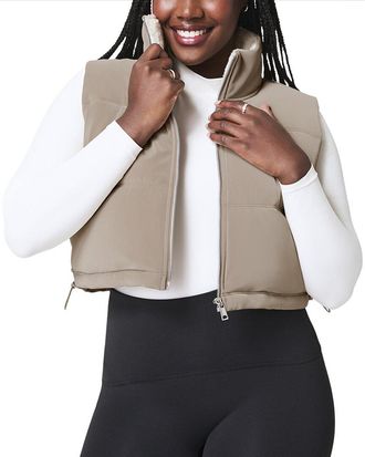 Spanx Two-In-One Velour Fleece Vest