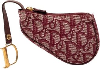 Dior Pre-owned Coin Pouch - Dames - Vintage Mini Tas - Rood - ONE Size - Vintage