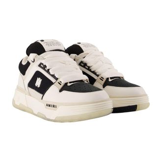 Amiri Mens Sneaker White Calfskin