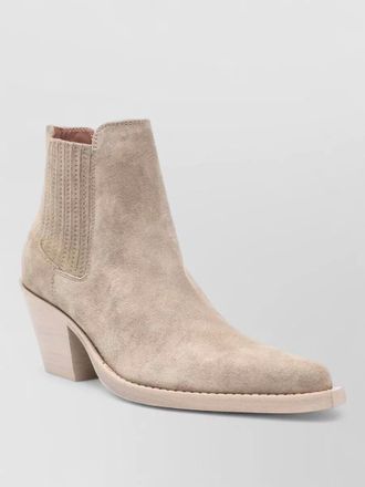PARIS TEXAS suede leather ankle boots