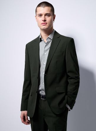 Le 31 Mens Stretch responsible wool jacket Stockholm fit - Slim