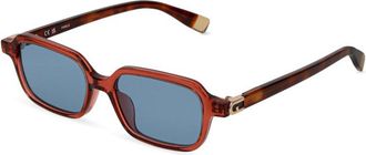 Furla SFU971 096U Mens Sunglasses Orange Size 50