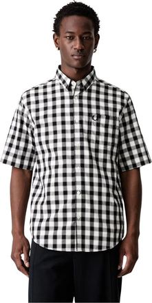 Fred Perry Short Sleeve Shirts - Heren - Korte mouwen Overhemden - Veelkleurig - M - Overhemden