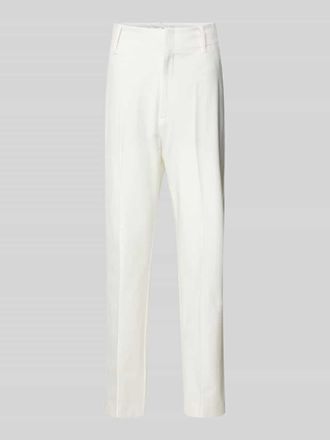 Mos Mosh Regular Fit Hose mit G&uuml;rtelschlaufen Modell NORA ESTELLE in Ecru, Gr&ouml;&szlig;e 34