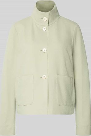 White Label Regular Fit Jacke mit Stehkragen in Hellgruen, Gr&ouml;&szlig;e 36