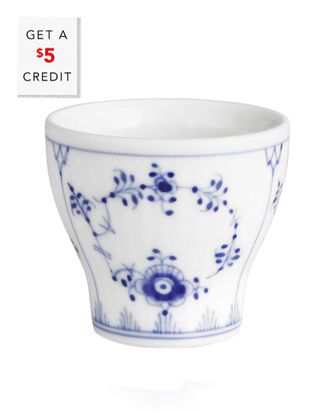 ROYAL COPENHAGEN Fluted Plain Egg Cupwith $5 Credit