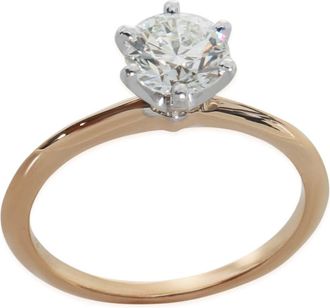 Tiffany & Co. Pre-Owned Tiffany & Co. 1.05 ct Round Brilliant Diamond Engagement Ring