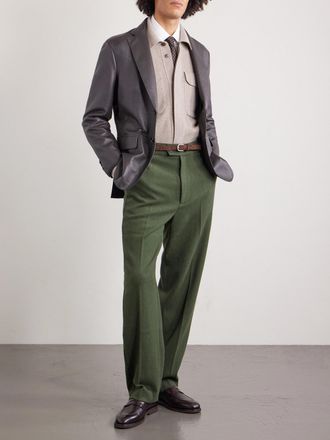 Dunhill Cotton and Cashmere-Blend Overshirt