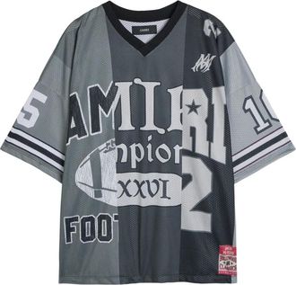 Amiri T-shirt con scollo a V - Grigio