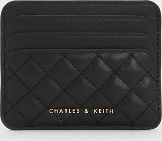 Charles & Keith Cleo Quilted Card Holder