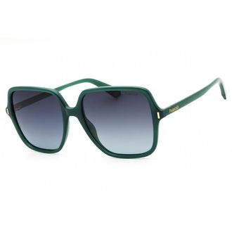 Polaroid Polarized Grey Gradient Square Ladies Sunglasses PLD 6219/S 01ED/WJ 56