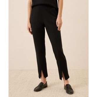 Pact Organic Cotton Airplane Tapered Leg Pant in Black at Nordstrom, Size Xx-Large