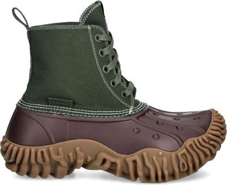 Crocs x Salehe Bembury The Cypress boots - unisex - Fabric/Canvas/Polyurethane/Polyurethane - 39 - Green