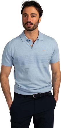 N-Z-A- NEW ZEALAND AUCKLAND Poloshirt New Zealand korte mouw lichtblauw