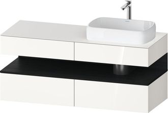 Duravit Qatego Consola Mueble Bajo Lavabo, 2 Extensiones, 2 - Duravit