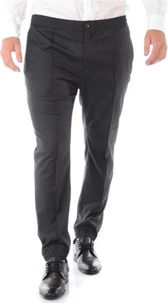 Daniele Alessandrini Milano Jeans Broek - Heren - Slim Fit Broeken - Grijs - S - Polyester - Broeken