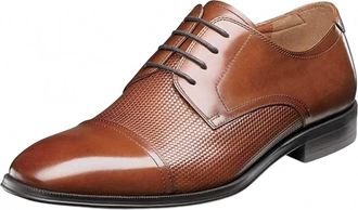 Florsheim Mens Belfast Cap Ox Shoes In Cognac