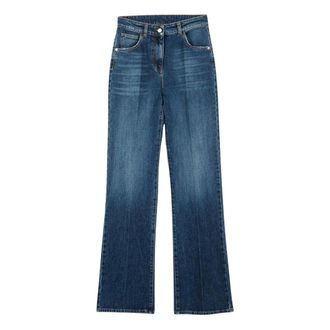 Twinset Actitude Jeans Straight - - Jeans - Donna - Blu - W28